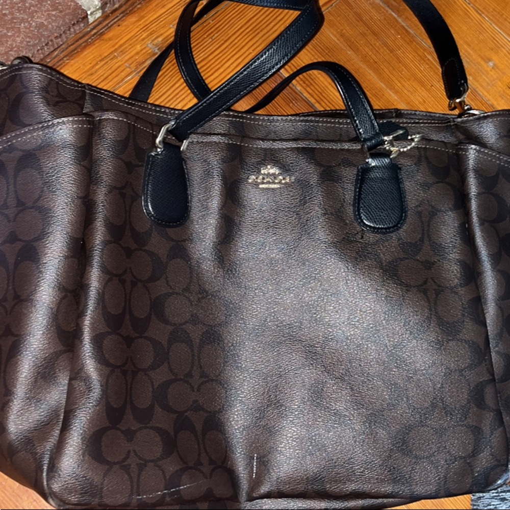 Coach diaper bag